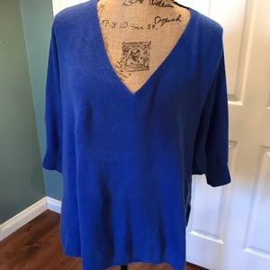 Songbird V-Neck Cashmere Sweater OS